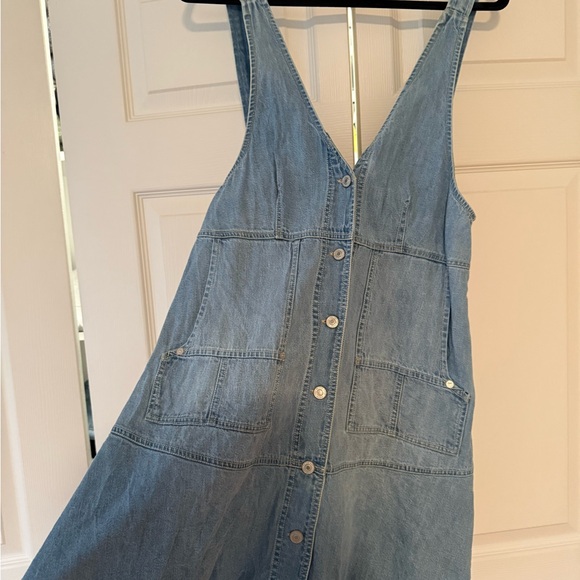 Free People Dresses & Skirts - Free People Blue Denim Dress